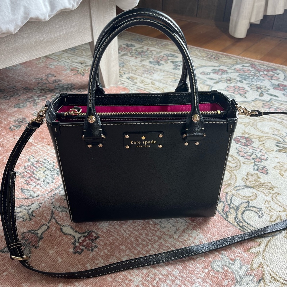 Kate Spade Small Quinn Black Handbag
